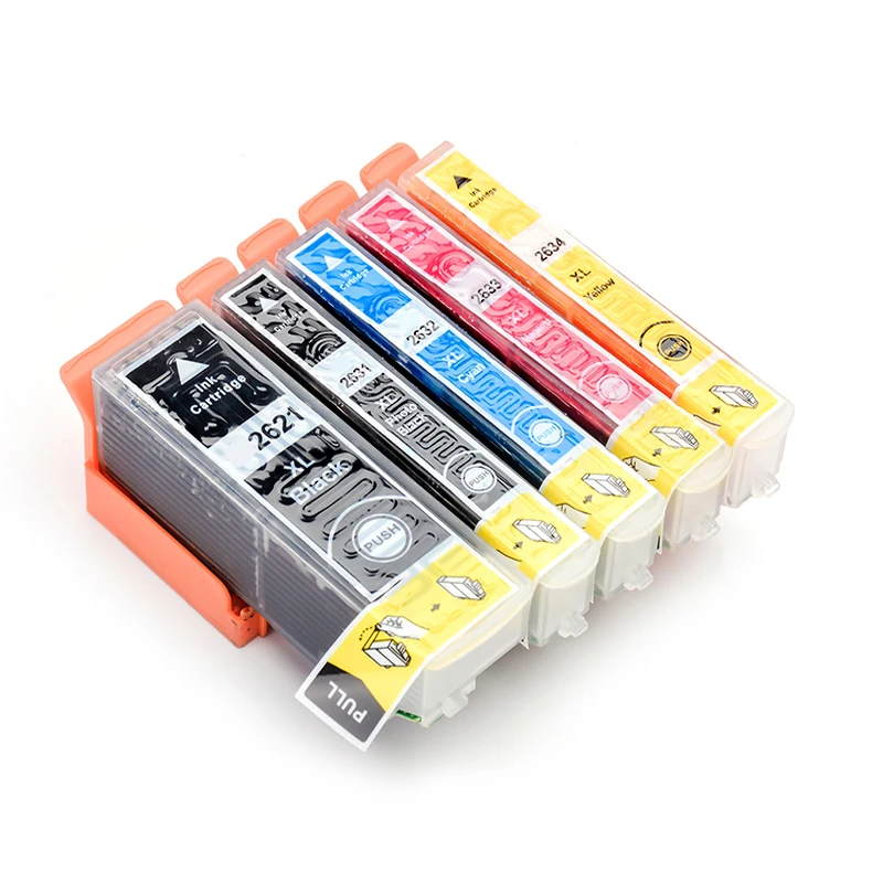 XIJIN 5x T2621 26 XL черные цветные чернильные картриджи совместимые с Expression XP 700 710 720 610 520