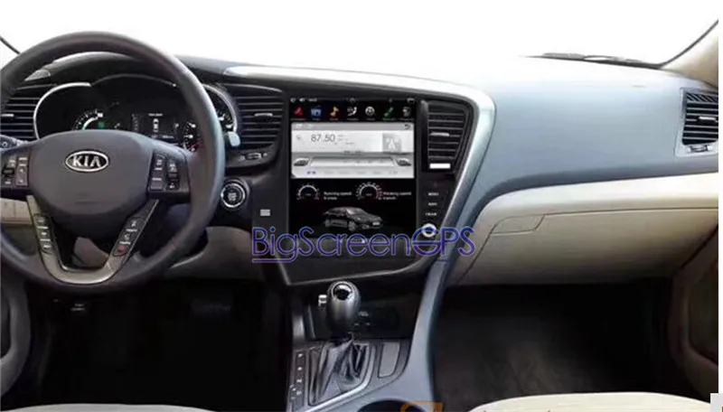 Cheap 12.9 Inch 2 Din Android 6.0 Car No DVD Player GPS Navigation For KIA Optima KIA K5 2010-2013 Radio Steering Wheel Controls UNIT 0