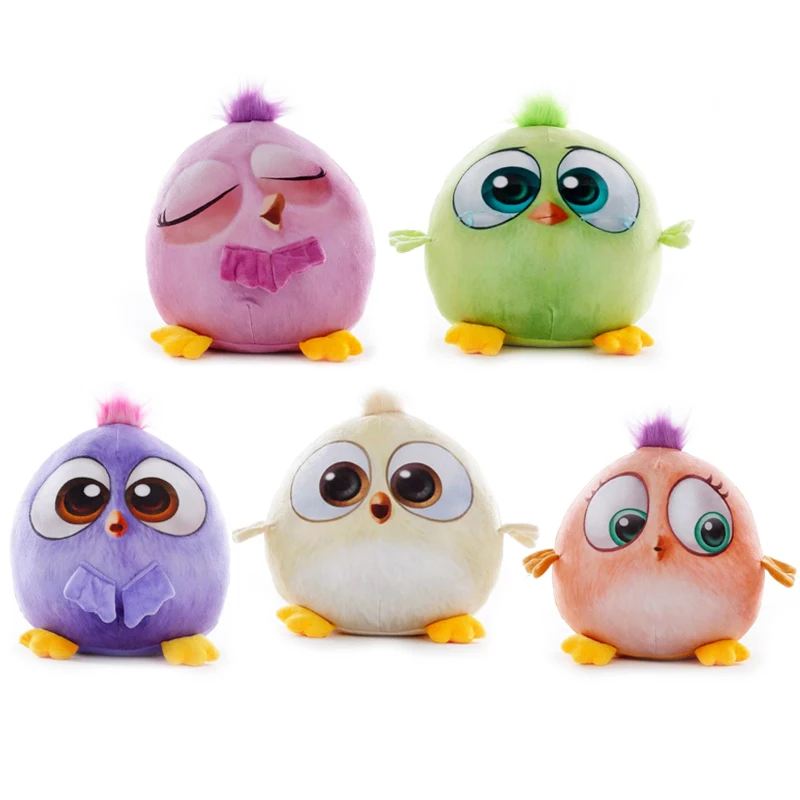 5pcs/set 3d Cartoon Birds Plush Kids Toys Animals Stuffed Dolls For  Children Christmas Gift - Movies & Tv - AliExpress