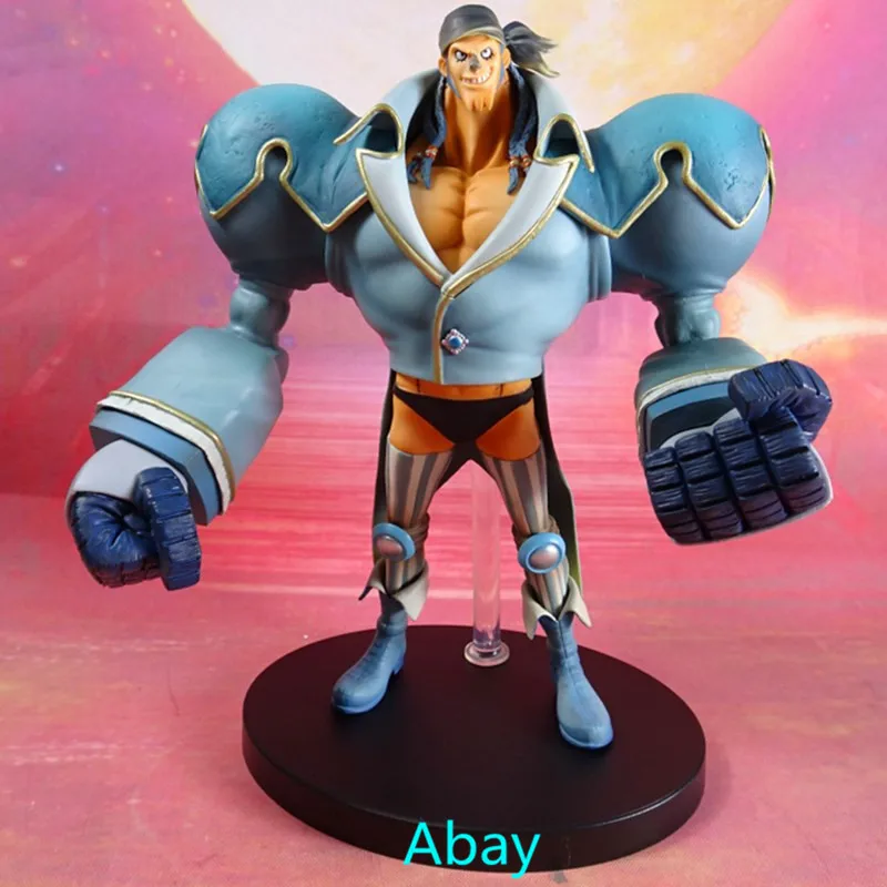 

7"One Piece Franky Cutty Flam The straw hat Pirates Boat craftsman Remould people THOUSAND SUNNY PVC Action Figure Toy BOX Y71