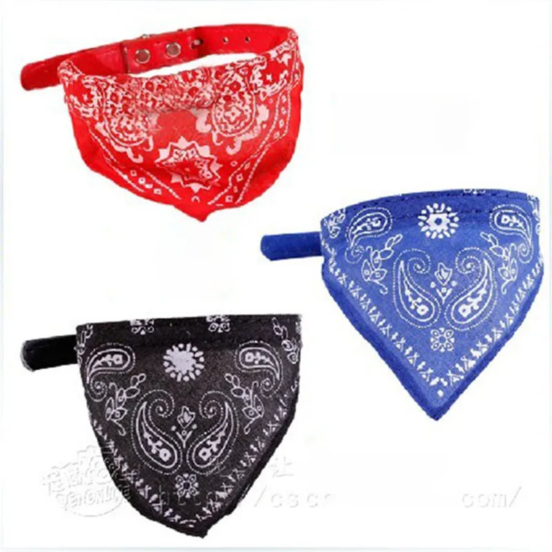 

1Pc Lovely Pet Dog Scarf Collar Adjustable Puppy Bandana Quality Pet Cat Tie Collar New