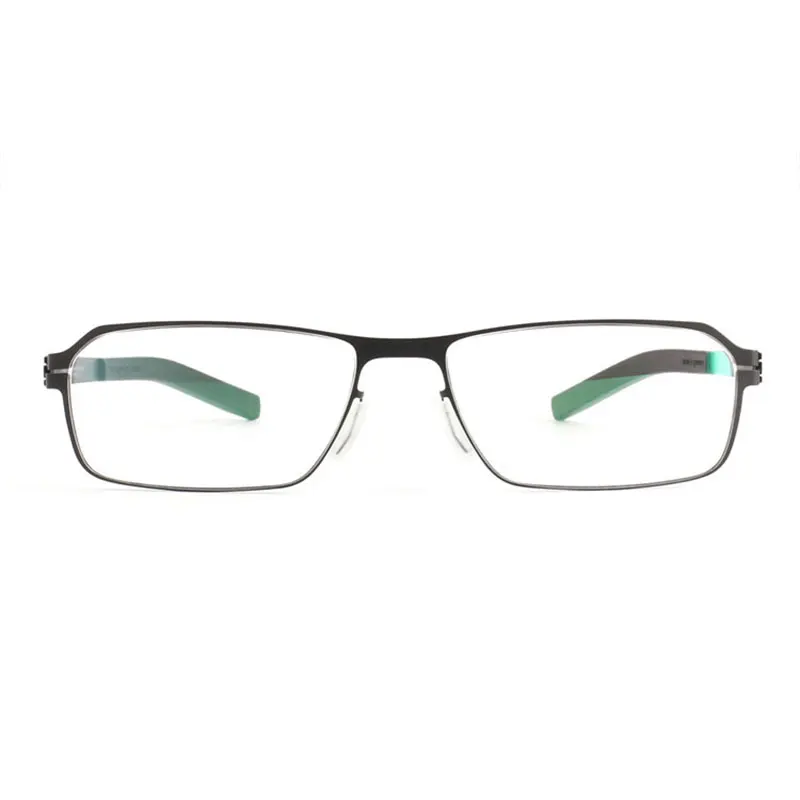 Очки, уникальный дизайн без винтов, брендовая Прямоугольная оправа для оптических очков, очки по рецепту, темные очки