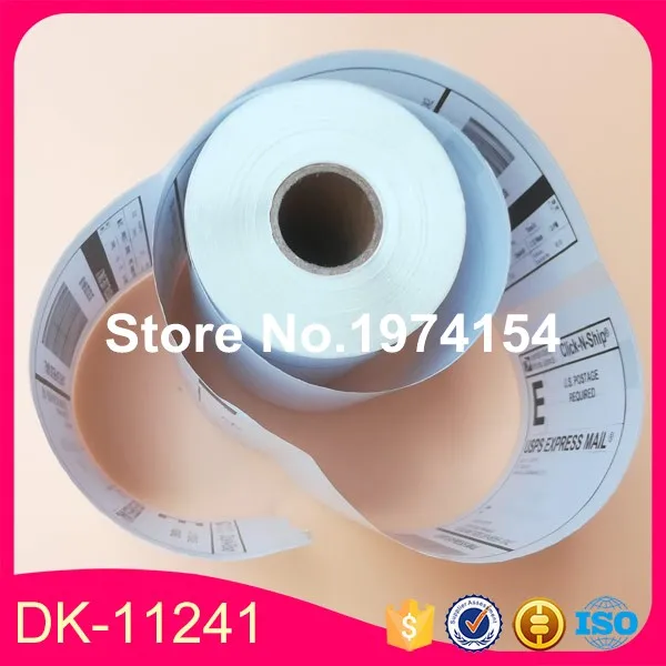 40 рулонов Brother DK 11241 этикетка совместимая Etiketten 102 мм x 152 для QL1050 QL1060N 1241 этикетка| |