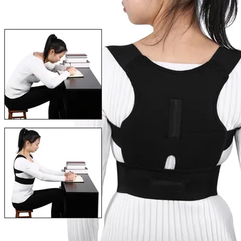 Adjustable Corrector Brace Back Support Belt Straight Shoulder Waist Corset Women Men Orthopedic Posture Correction Foot Care