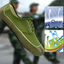 Мужские и мужские модели на низком каблуке; Военная обувь; обувь для военных тренировок; защитная резиновая обувь