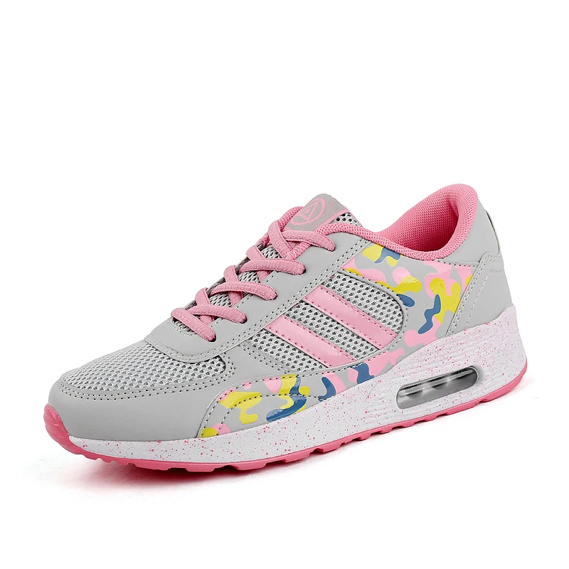 

Women Shoes 2017 Summer Mesh Walking Shoes High Quality Fashion Lace-Up Flats Women Footwear Breathable Casual Shoes