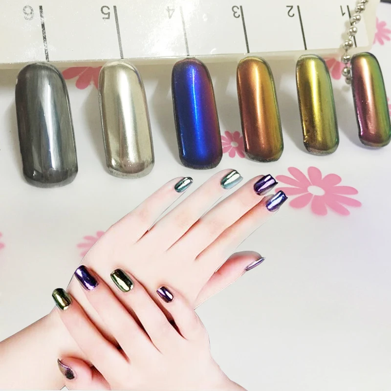 2018 New Arrival 5g Nail Glitter Powder Shinning Mirror Eye Shadow 2018 New Arrival 5g Nail Glitter Powder Shinning Mirror Eye Shadow Makeup Dust Art Diy Chrome Pigment Nails Glitters In From Beauty