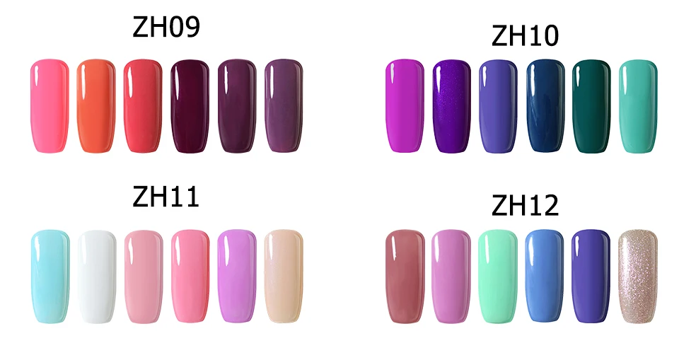Caixa de Presente para Manicure Arte Clavo Pces - Kit Unha Gel Polonês uv Resina Embeber Fora Verniz Semi Conjunto Permanente 8 ml 6 10 High Quality Beleza e saúde