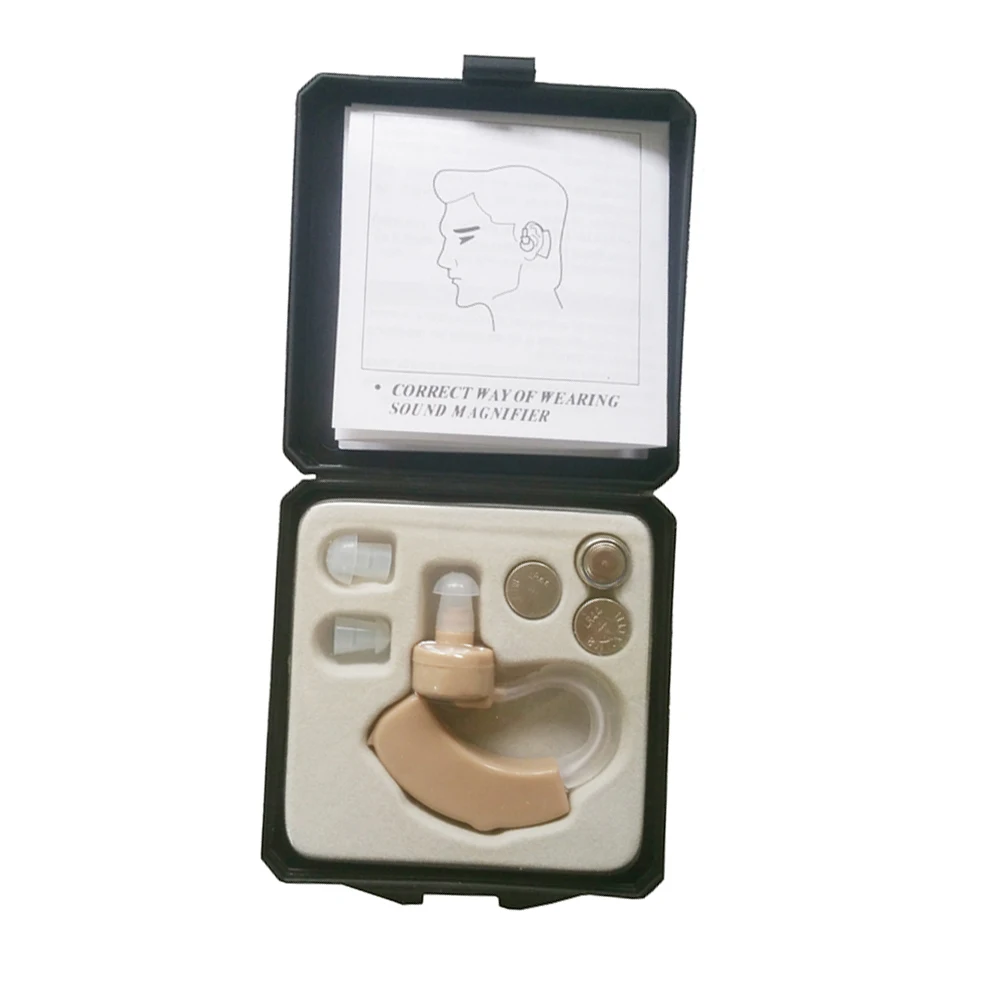 Mini Digital Ear Hearing Aid Device Volume Adjustable Sound Amplifier Enhancement Hear Clear for the Elder Deaf Aids Care