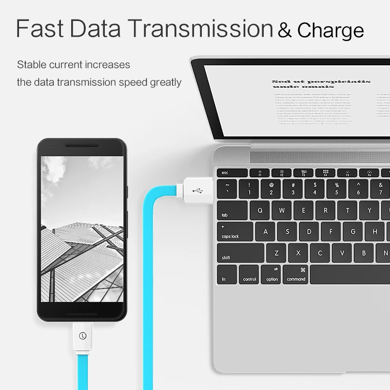 LINGCHEN المصغّر usb كابل 2A سريع كابل شحن المصغّر usb ل شاحن هاتف محمول يعمل بنظام تشغيل أندرويد جهاز كابل شاحن مزامنة البيانات ل سامسونج