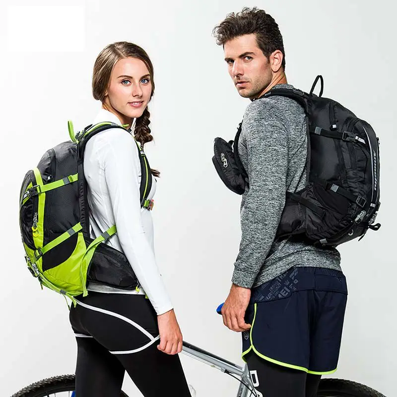 Anmeilu-サイクリングバックパック,レインカバー付き,大容量,ハイキング,登山,キャンプ,マウンテンバイク,バイク,20l Anmeilu 20L サイクリングバックパック自転車ショルダーバッグ大容量