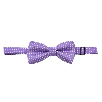

Popular 16 Colors Multi-colored Polka Dot Design Noble Tie Kids Casual Collar Bow Tie Boy Bowtie in Children's Accessories