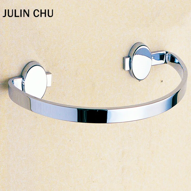 Chrome Towel Ring Wall Mounted Hand Towel Holder Fashion Strong Brass