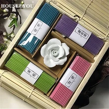 Китайские благовония винтажные шторы Роза ладан палочка медитация помочь вам сна аромат свежий воздух ароматерапия ароматная печь