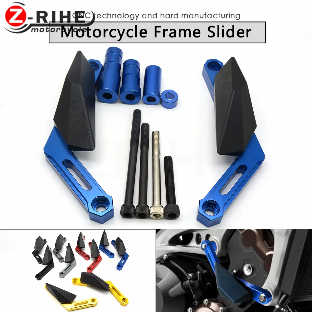 For Yamaha MT 09 MT09 MT-09 XSR900 2016 fz09 Motorcycle Frame Slider Motoecycles Crash Pads Protect Motorbike Falling Protector