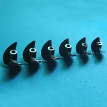 4PC Gasoline 2 blade Propeller D30 32 34 36 38 40mm Propellers 3mm 4mm Hole Pitch