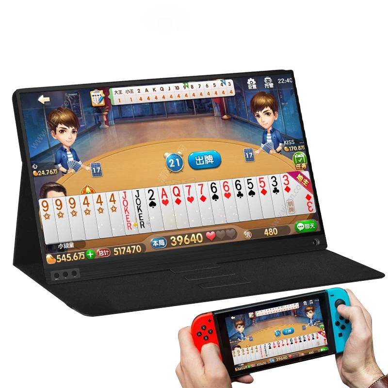 15,6 дюймовый ЖК-монитор Портативный Ультратонкий 1080P ips HD usb type C дисплей для ноутбука телефона xbox Switch и PS4 игровой монитор 15,6 дюймовый ЖК-монитор Портативный Ультратонкий 1080P ips HD usb type C дисплей для ноутбука телефона xbox Switch и PS4 игровой монитор