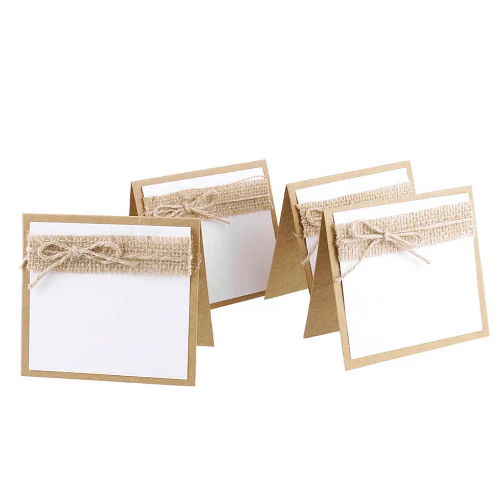 10 Table Place Name Setting Cards Wedding Day Party Birthday Dinner Event
