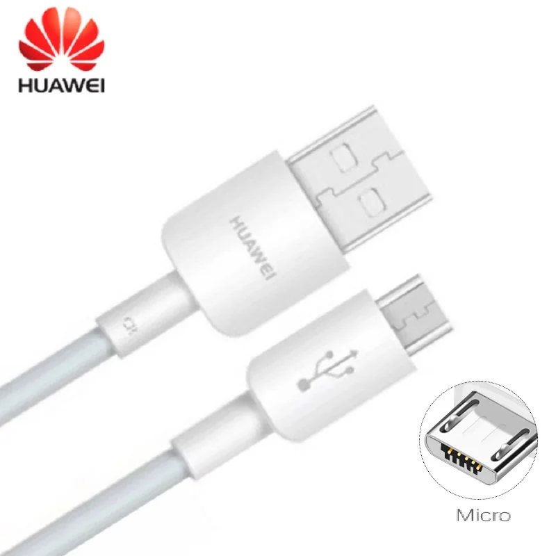 

Original Huawei 2A Cable Micro USB Fast Charging Mate8 Mate7 P8 Max P8 Lite P7 P6 Honor V9 Play 9i 9 Lite 8 Lite 7 7i 6 6 Plus
