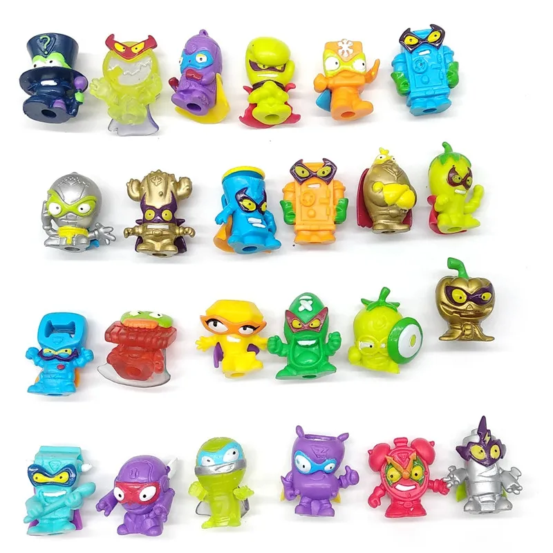 

HOT Superzings Series Garbage Doll Rubber Cartoon Anime Action Figures Toy Collection Model Rubber toy