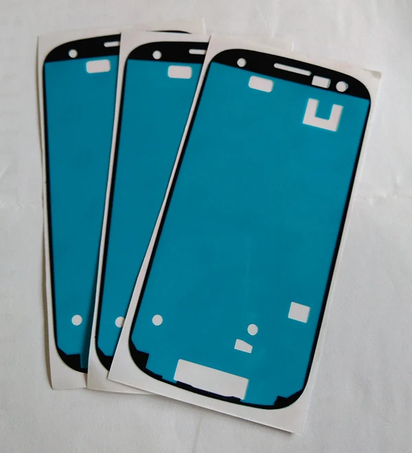 Оптовая продажа 10 шт./лот для Samsung Galaxy S3 i9300 клейкая рамка клея лента наклейка