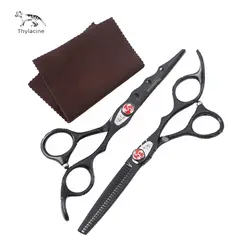 Тилацин 6,0 дюйма филировка стрижка профессиональный парикмахерские ножницы, салон высокого качества личности DL6221-24