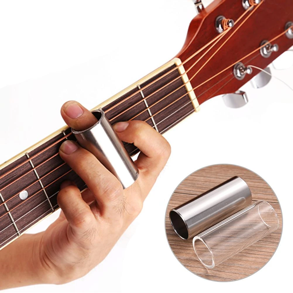 Hawaiian Electric Guitar Cylinder Tube Slider Chrome for Lap Steel Guitar 76 x 24 x 18mm Homyl Stainless Steel Guitar Slide Bar