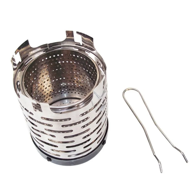 

Camping Portable Camping Stove Wood Stove Outdoor Equipment Backpacking Hiking Traveling Picnic Barbecue Outdoor Stove
