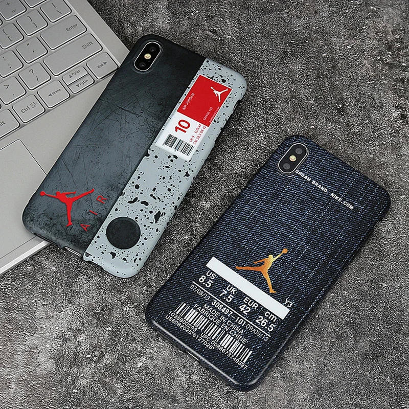 

Retro Cowboy Jordan Soft Phone Case Cover For Iphone X Xs Max Xr 8 7 6 6s Plus Luxury Matte Silicon Sports Cases Fundas Capa