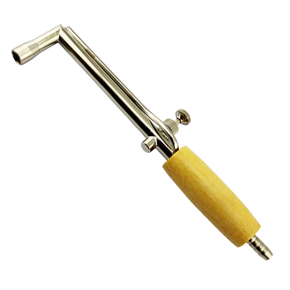 Adjustable Flame Gas Brass Torch,Burn Pipe With Wooden Handle,Jet