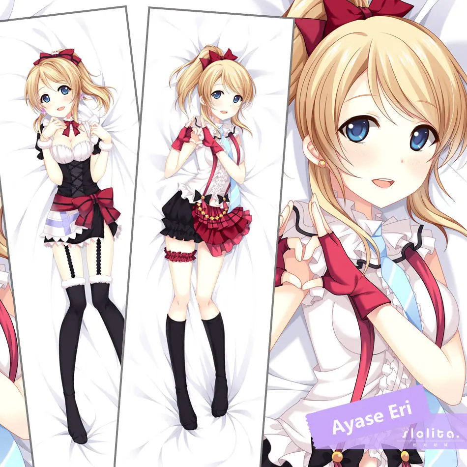 Jp Anime Dakimakura Lovelive Love Live Ayase Eri Sexy Hugging Body