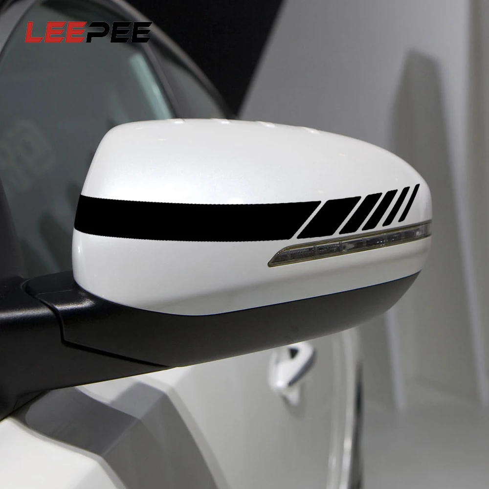Car Stickers Reflective Vinyl Rearview Mirror Decals DIY Exterior Accessorie Car Stickers Reflective Vinyl Rearview Mirror Decals DIY Exterior Accessorie