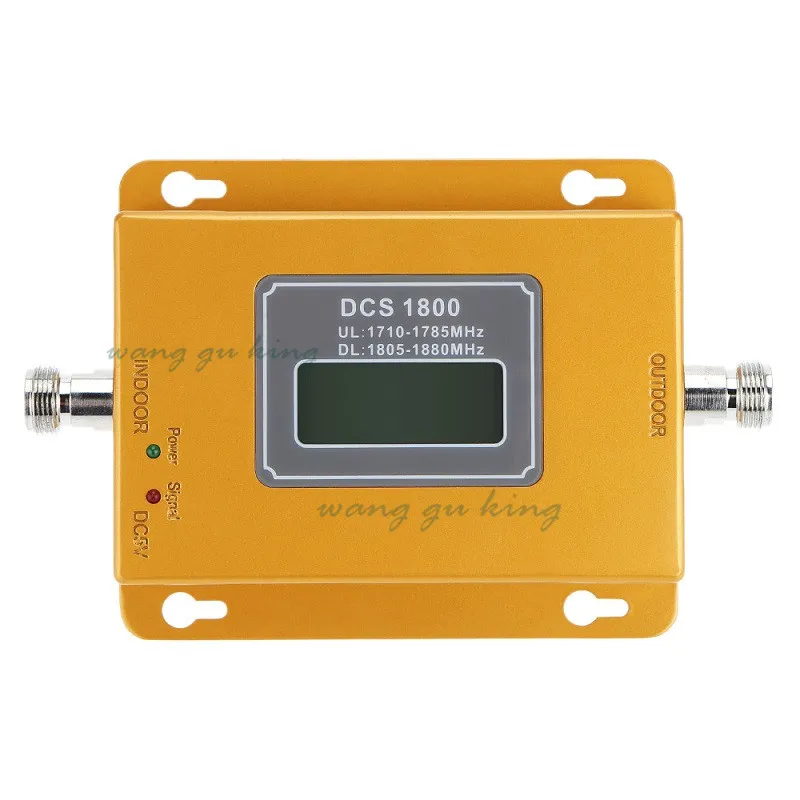 DCS 1800mhz booster 980 70db 20dbm power LCD display phone repeater 2G 4G LTE GSM DCS amplifier booster1800mhz signal enlarger