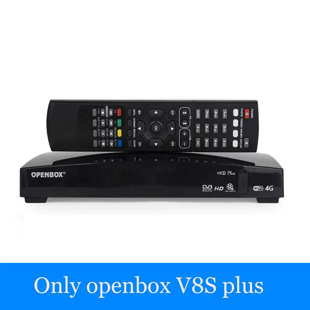 Openbox V8S плюс спутниковый Прием DVB S2 рецептор Satelite цифровая ТВ приставка поддержка DVB-S2 Xtream Youtube Biss ключ 3g - Цвет: Only V8S