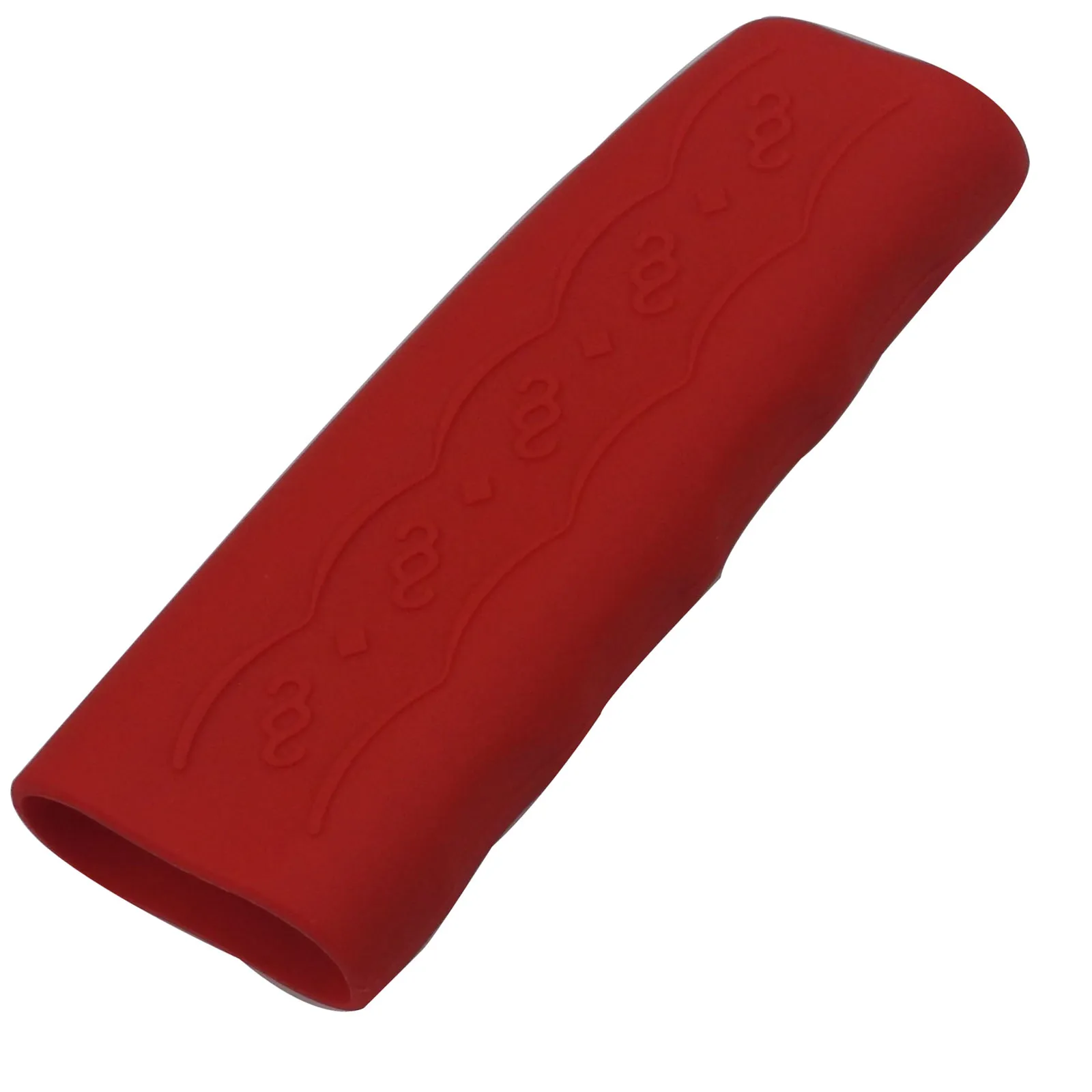 Jingyuqin автомобильный чехол для ручного тормоза силиконовый гелевый Чехол Противоскользящий стояночный ручной тормоз Универсальный Декор - Название цвета: Red