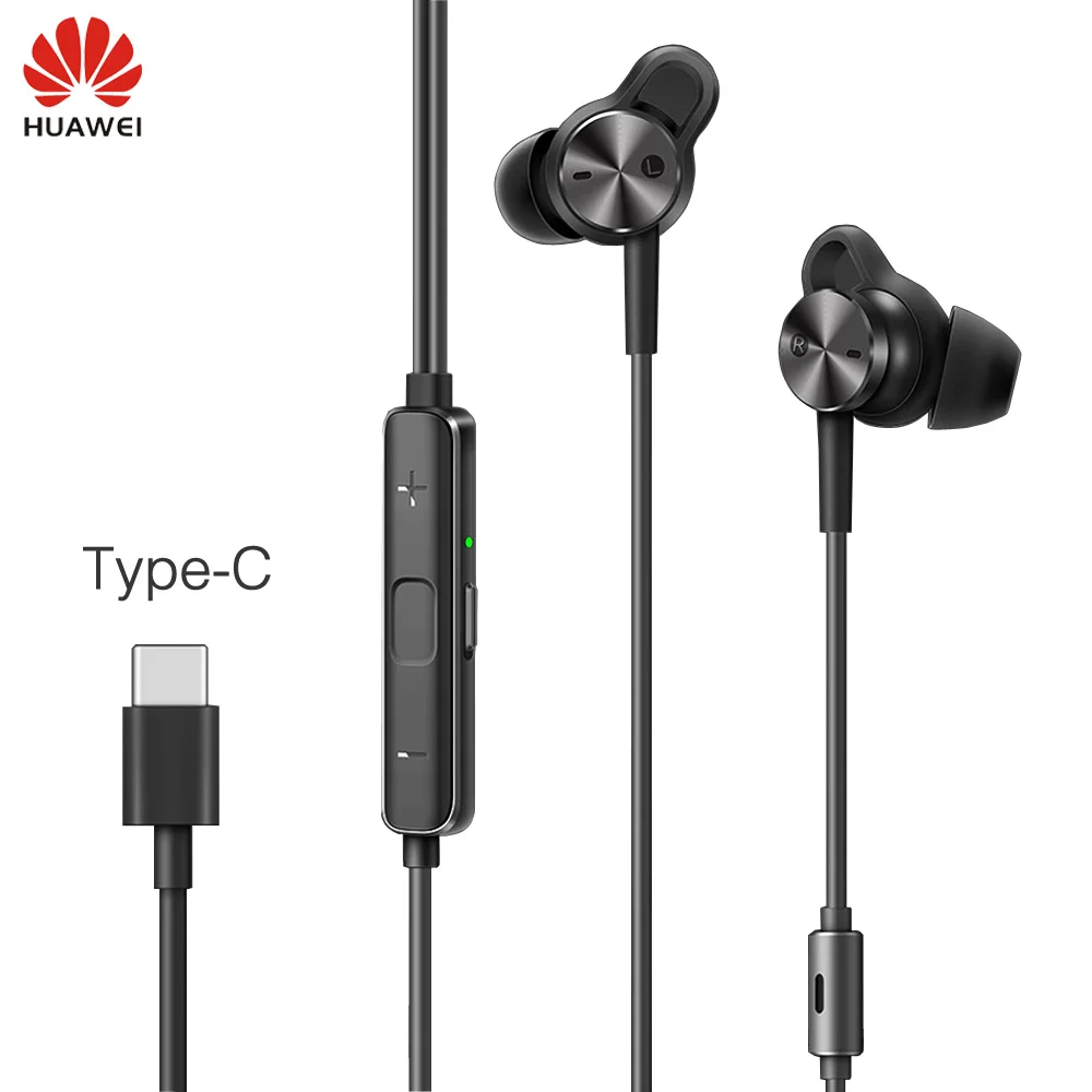 HUAWEI активные наушники с шумоподавлением 3 режима ANC Hi-res аудио USB-C Plug& Play