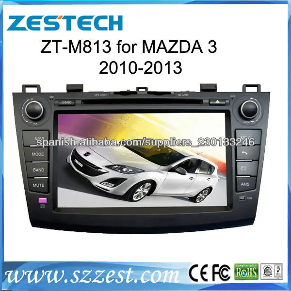 Zestech оптовая продажа 2010 2011 2012 mazda 3 авто dvd плееры навигационная система Bluetooth gps-ipod