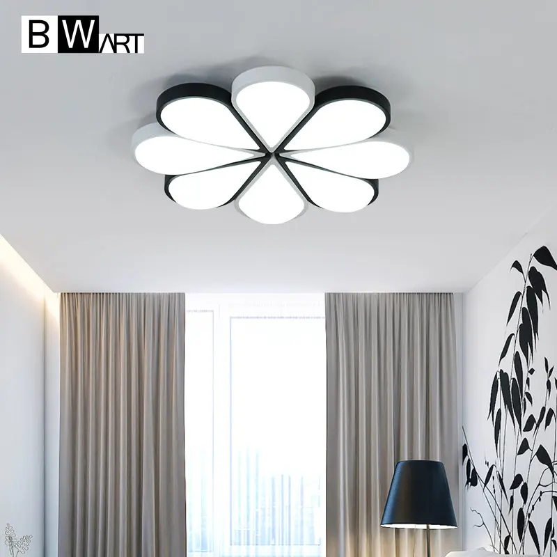 

BWART Eight petals combination large Ceiling light Creative modern led ceiling lamp for living room bed room studio lighting