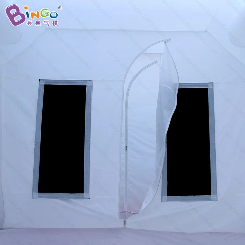  19.7ft x 13ft x 9.8ft small inflatable spray paint booth air blown paint tent -toy tent