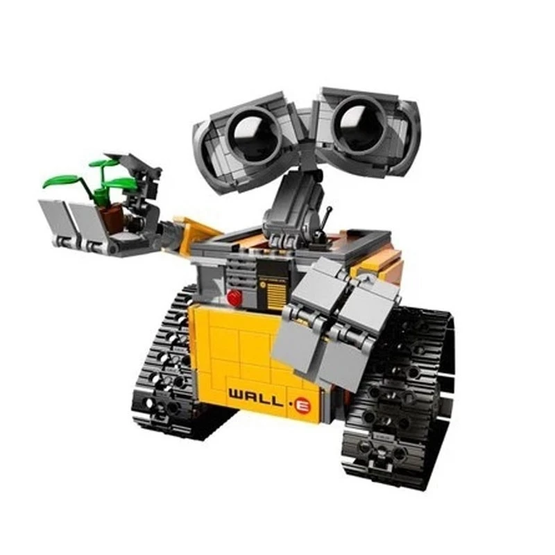 

2019 New 16003 687Pcs Idea Robot WALL E Model Building Kits Figures Blocks Bricks Children Toys 21303