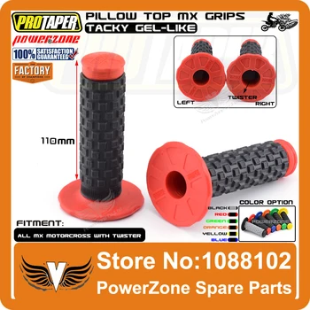 

Pro Taper Pillow Top MX Grips Fit 7/8" Handlebars Pit Dirt Bike Motocross Motorcycle CRF CR KXF KLX YZF RMZ SXF EXC TTR WRF