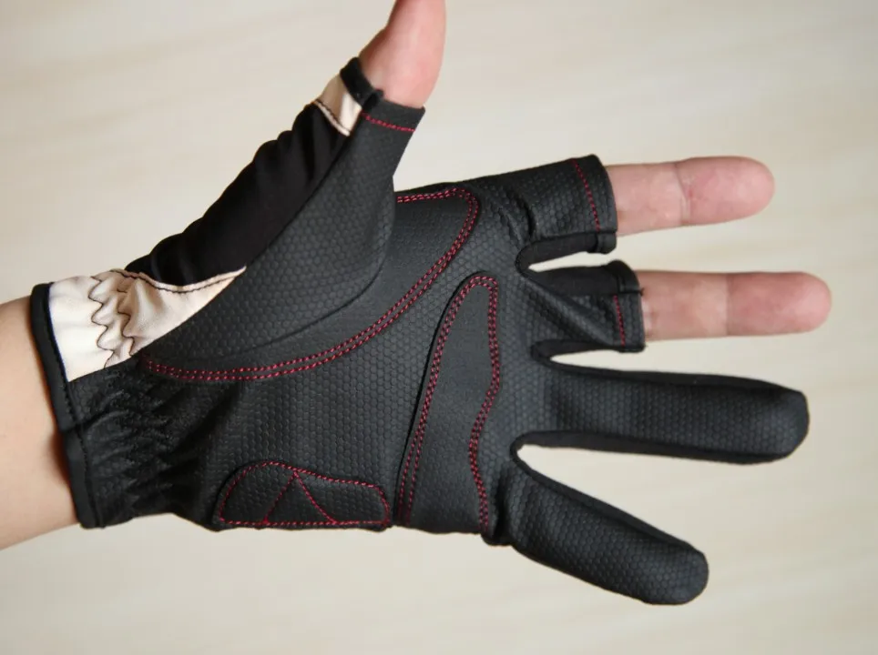 Спортивные не скользящие перчатки без пальцев|fishing gloves|gloves fishinganti slip gloves |