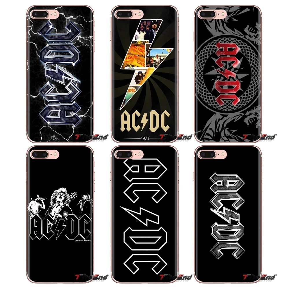 Highway to Hell ACDC Music Transparent Soft Shell Covers For Samsung Galaxy A3 A5 A7 A9 A8 Star A6 Plus 2018 2015 2016 2017 |