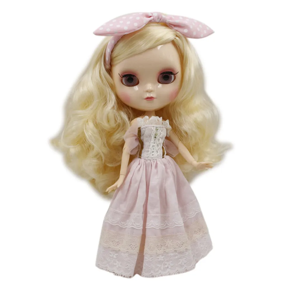 Кукла blyth icy licca 230BL313340 мечтательная светильник-зеленая вьющиеся волосы суставное