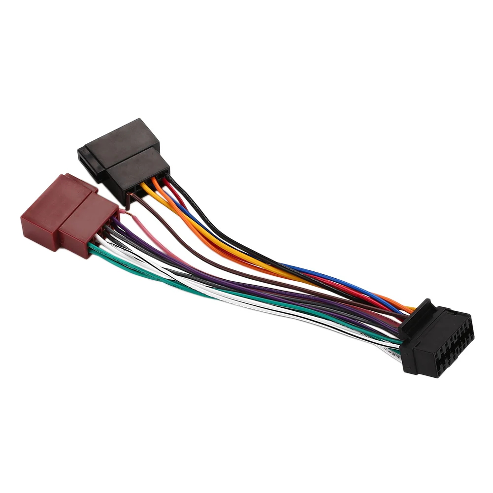 

Sksy16-21+Iso 16Pin Harness Connector Radio Harness Durable Iso Wire Harness Auto Wire for Sony Radio