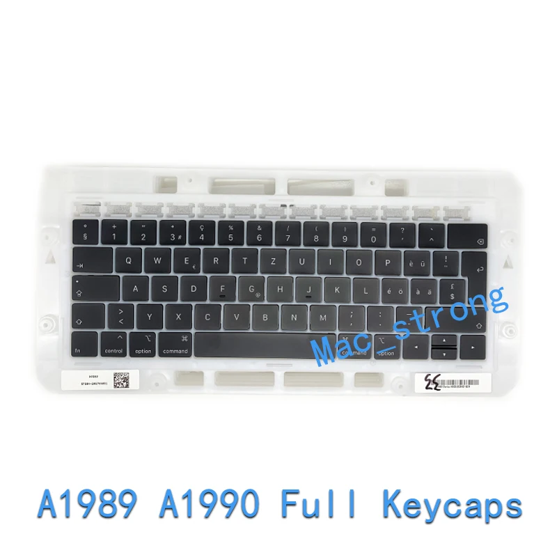 Оригинальные швейцарские колпачки A1706/A1707/A1708 для Macbook Pro/Air retina 1" 15" A1932/A1990/A1989 SW замена клавиатуры