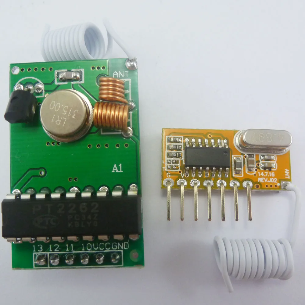 315 МГц PT2262 кодировщик для Arduino декодер RF передатчик приемник комплект связи|encoder