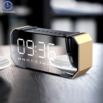 

Multi-Function Alarm Clock Audio Desktop Despertador Proyector Electronic LED Reloj Digital Benfica Table Talking Grabber