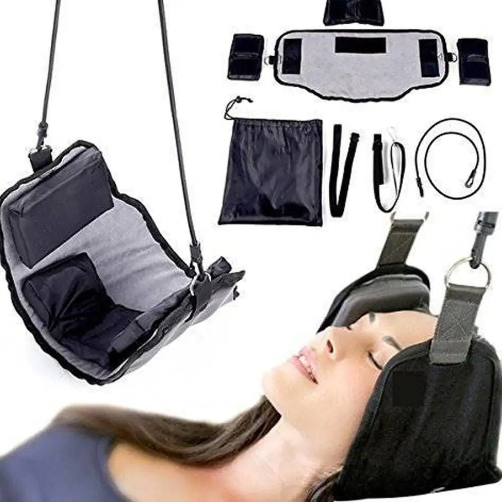 

Portable Neck Hammock Neck Traction Head Hammock for Cervical Neck Traction Relief Headache Shoulder Tension Muscles Pain