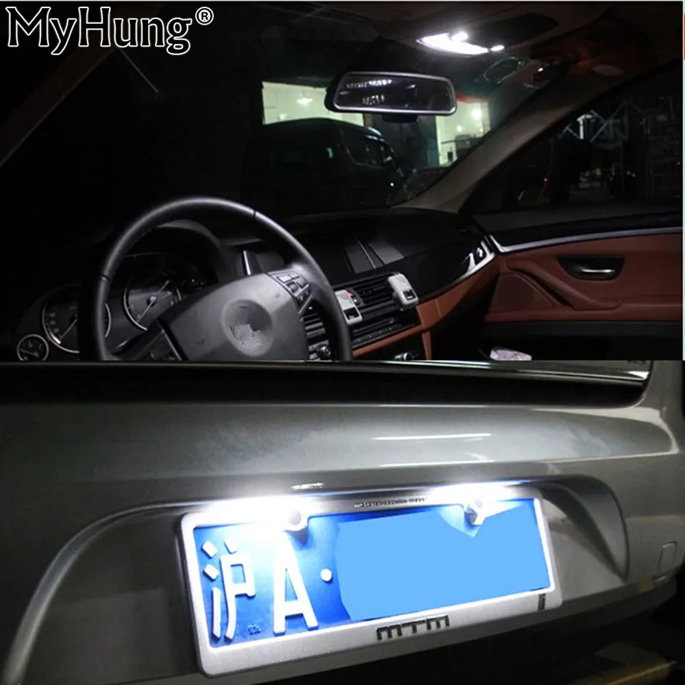 Us 10 84 25 Off 8pcs For Bmw E46 M3 318i 323i 325i 328i 330i 1999 To 2005 Car Canbus White Led 12v Light Interior Kit Led Lights For Cars In Car